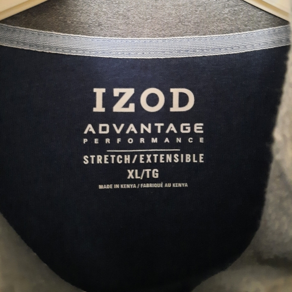 New Izod 1/4 Zip Fleece - Picture 2 of 2